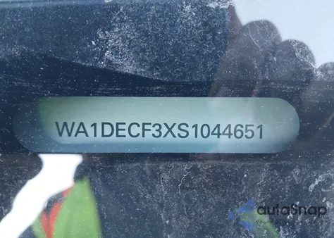 2025 Audi Q3 Premium 45 Tfsi S Line Quattro Tiptronic z USA, uszkodzony, nr VIN WA1DECF3XS1044651